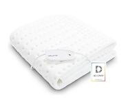 Wellcare 120181 XL Elektrsiche deken | 1P | Cosy Fleece | 120 min timer | Extra voetwarmte | 200 x 90 cm | 4D DWF|
