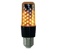 Luxform firelamp led E27 3W 300lm 1800K zwart/transparant