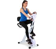 Capital Sports Azura Full Body Comfort hometrainer - cardiofiets met handfiets - 8 standen- trainingscomputer - Vliegwielmassa: 7,5 kg - Draagkracht: max. 100 kg