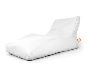 Whoober loungestoel zitzak "Bali XL" outdoor wit - Wasbaar - Geschikt voor buiten