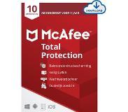 McAfee Total Protection Beveiligingssoftware - 1 Jaar / 10 Apparaten - Nederlands - PC/Mac/iOS/Android Download