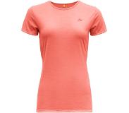 Devold Dames Valldal T-shirt (Maat XS, roze)