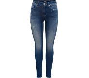 ONLY ONLBLUSH LIFE MID SK ANK RAW REA811 Dames Jeans - Maat XS x L32