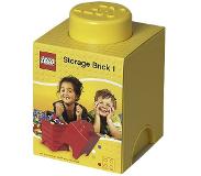 LEGO Opbergbox Lego Brick 1 Geel