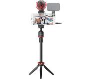 Boya Vlogging Kit with BY-MM1 and smartphone holder