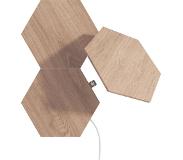 Nanoleaf Elements Wood Look Hexagons Expansion 3-Pack