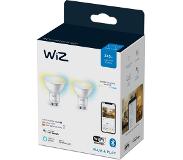 Wiz Smart Spot 2-pack - Warm tot Koelwit Licht - GU10
