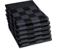 DDDDD Theedoek Barbeque 65x65 Anthracite Per 6 Stuks Antraciet antraciet DDDDD