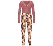 Hunkemoller Pyjama set Lace Abstract Roze Dames | Maat: 2XS
