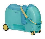Samsonite Kinderkoffer - Dream Rider Deluxe Ride-On Spinner Elephant (Handbagage) Elephant Blue