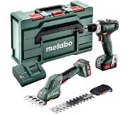 Metabo Set BS 12 + SGS 12 Q + lader SC 30 + 2x accu 12V 2.0 Ah
