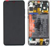 Huawei P30 Lite New Edition Display / Beeldscherm + Battery, Midnight Black/Zwart, 02353FPX