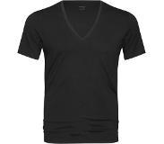 Mey - Dry Cotton V-hals T-shirt Zwart - XL - Slim-fit