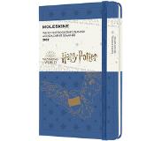 Moleskine 12 Maanden Agenda - 2022 - LE Planner - Harry Potter - Wekelijks - Pocket (9x14 cm) - Antwerp Blauw - Harde Kaft