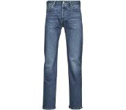 Levi's 501 straight leg jeans met medium wassing