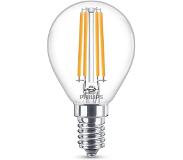 Signify Filament LED Kogellamp (P45) Helder E14 6,5 Watt