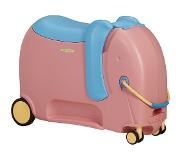 Samsonite Kinderkoffer - Dream Rider Deluxe Ride-On Spinner Elephant (Handbagage) Elephant Pink
