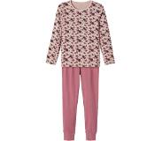 Name it NKFNIGHTSET LS DECO ROSE FLOWER Meisjes Pyjamaset - Maat 86-92