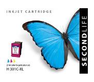 SecondLife Inkjets SecondLife inkt cartridge kleur voor HP type HP 301