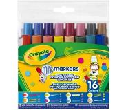 Crayola 16 Mini Washable Wacky Tips markers met fantasiepunten