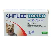 Krka amflee combo spot on hond 2-10 kg 67 mg 3 pip