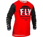 Fly Racer Factory LS Jersey bmx shirt rood
