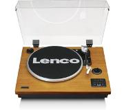 Lenco LS-55WA - Platenspeler met Bluetooth, USB, MP3 - ingebouwde Luidsprekers - Hout