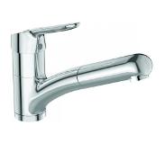 Ideal standard Keukenkraan met spoelspray CeraFlex Chroom (BC143)