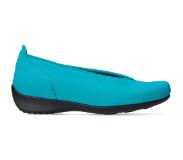 Wolky Instappers Ballet turquoise nubuck