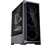 Zalman Z8 TG Zwart - RGB Behuizing zonder voeding - Middelgrote toren - ATX-formaat