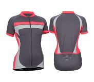 Avento Wielrenshirt - Dames - Antraciet/Roze/Grijs - 42