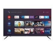 Continental Edison - Android TV QLED 43'' (108cm) 4K Ultra HD - 4xHDMI, 3xUSB - Wifi, Bluetooth, Netflix - Zwart