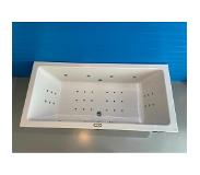 Riho Rethink bubbelbad met Advance systeem 180x80 wit