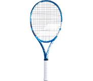 Babolat Tennisracket Babolat Evo Drive Blue 2021 (Bespannen)-Gripmaat L2
