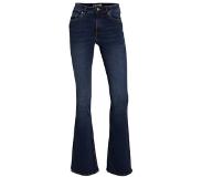 Anytime flared jeans donkerblauw | Maat: 38
