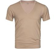 Mey Dry Cotton V-hals T-shirt Beige | Beige | Maat 3XL