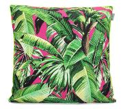 HF Living Kussenhoes Pink Palm | HF Living katoen multicolour 50x50 cm kussenhoezen | NADUVI