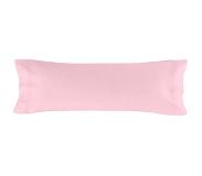 Happy Basics Kussensloop Evelien | Happy Basics katoen roze 45x110x0.2 cm kussenslopen | NADUVI