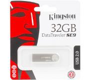 Kingston DataTraveler DTSE9H/32GB Aluminium USB flash drive 2.0 Beige - Verpakking van 5 stuks ( 4,99 eur per stuk !! )