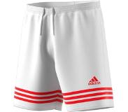Adidas - Entrada 14 Short JR - Wit Voetbalbroekje Junior