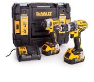 DeWalt Akku-Werkzeugset DCK266P2T 18V (DCD796 + DCF887) 2x5.0Ah, TSTAK II Koffer