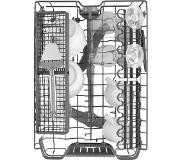 Siemens SP63HX64KE / Inbouw / Volledig geïntegreerd / Nishoogte 81,5 - 87,5 cm