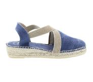 Toni pons Espadrilles Dames Verdi-V Blauw Canvas