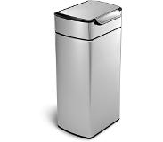 Simplehuman Rectangular Touch Bar 30 Liter Rvs