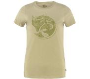 Fjällräven Dames Arctic Fox Print T-shirt (Maat XL, beige)