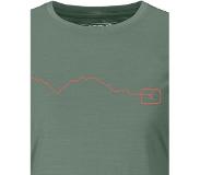 Ortovox Dames 120 Tec Mountain T-shirt (Maat L, groen)