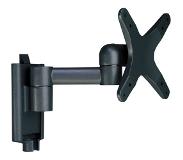 Schwaiger LWH031031 - Kantelbare en draaibare muurbeugel - Geschikt voor tv's van 13 t/m 30 inch - Zwart