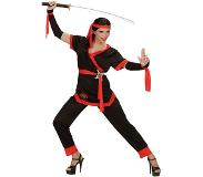 Widmann Ninja & Samurai Kostuum | Ms Bill Ninja | Vrouw | Medium | Carnaval kostuum | Verkleedkleding