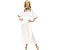 Finidi Carnavalskostuums: Witte Romeinse toga voor hem en voor haar