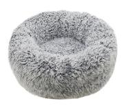 Rosewood hondenmand silver fluff grijs 52x52 cm